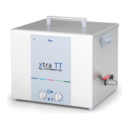 Tovatech Elmasonic Xtra TT200H Heavy Duty Ultrasonic Cleaner, with Heater, Timer, Drain, 5 Gal. 107 6482